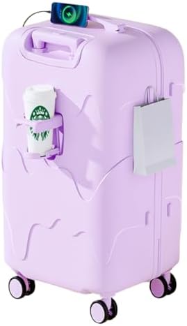 Amazon | [XXA] スーツケース カップホルダー付き キャリーケース 機内